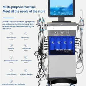 14 in 1 hydra Water Oxygen JetPeel Microdermabrasion Facial Skin Care Machine